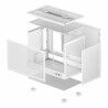 Case computer desktop ATX DEEPCOOL Bianco