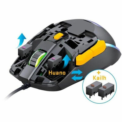 Mouse Yenkee MARKSMAN - YMS 3600BK Nero 3600 DPI