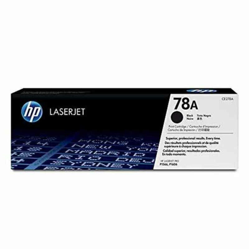 Toner Originale HP ce278a Nero Multicolore