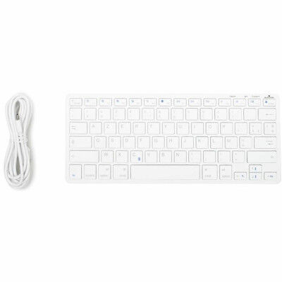 Tastiera Bluestork Azerty Francese Bianco