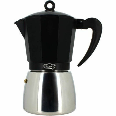 Italian Coffee Pot Menastyl Aluminium 12 Cups (12 Units)
