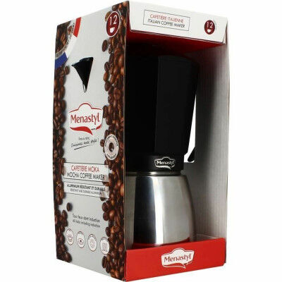 Italian Coffee Pot Menastyl Aluminium 12 Cups (12 Units)