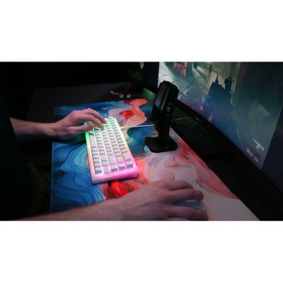 Tastiera e Mouse Cherry CXK5V2RGBCPTBLACKRFR