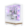 Case computer desktop ATX Zalman P40 NAMU Bianco