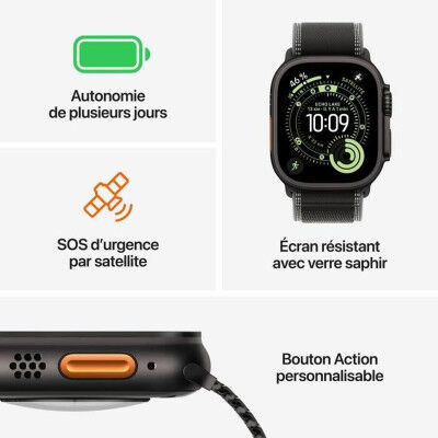 Smartwatch Apple Azzurro Titanio 49 mm