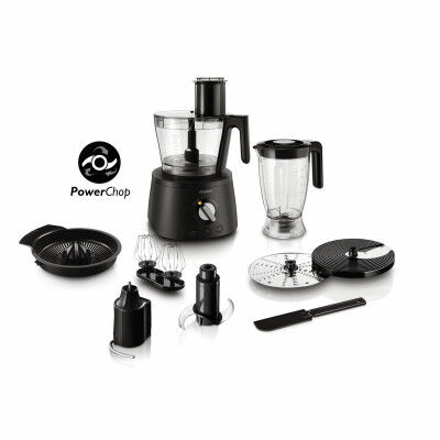 Food Processor Philips Black 1300 W