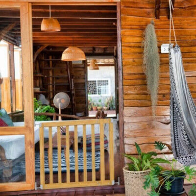 Safety barrier Ingenuity Brown 76-91 cm