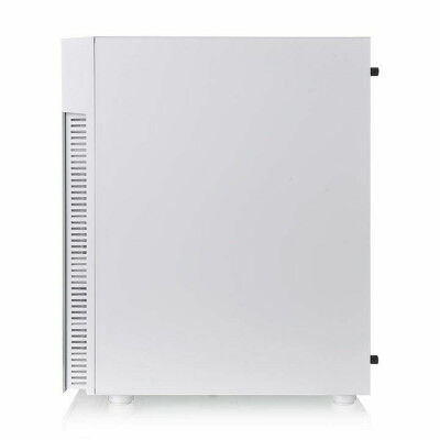 Case computer desktop ATX THERMALTAKE View 200 TG Snow ARGB Bianco
