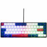 Tastiera Bluetooth The G-Lab KEYZ-HYDRO-BWR/FR Azerty Francese
