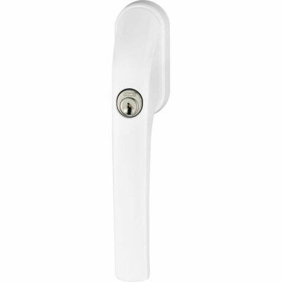 Lock ABUS FG300 W CL/DFNLI White Aluminium