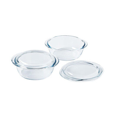 Teglia Pyrex Trasparente 25 x 20 x 27 cm 2 Unità