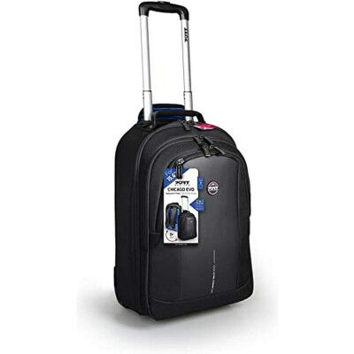 Zaino per Portatile Port Designs CHICAGO EVO Nero