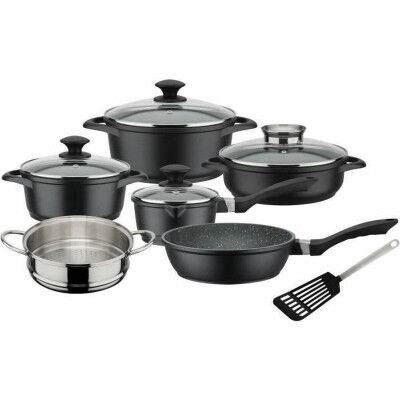 Cookware GSW Black noir 10 Pieces