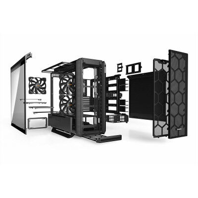 Case computer desktop ATX Be Quiet! Silent Base 802 Window Black Nero