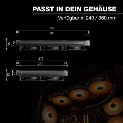 Kit di Refrigerazione Liquida Be Quiet!