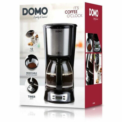 Caffettiera Americana DOMO DO708K Nero 1000 W