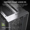 Case computer desktop ATX Corsair Bianco