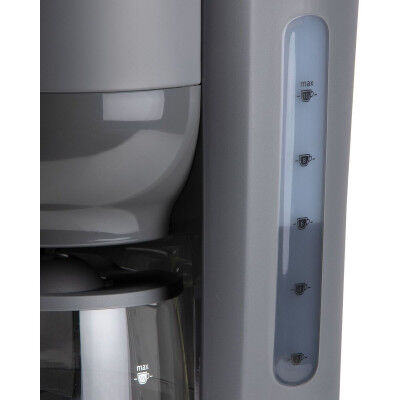 Caffettiera Americana DOMO DO754K Grigio 900 W 10 Tazze 1,25 L