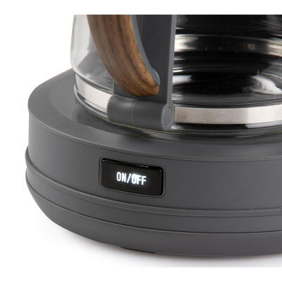 Caffettiera Americana DOMO DO754K Grigio 900 W 10 Tazze 1,25 L