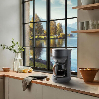 Caffettiera Americana DOMO DO754K Grigio 900 W 10 Tazze 1,25 L