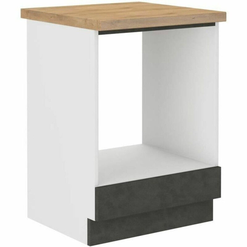 Mobile per forno Grigio 60 x 51,6 x 85 cm