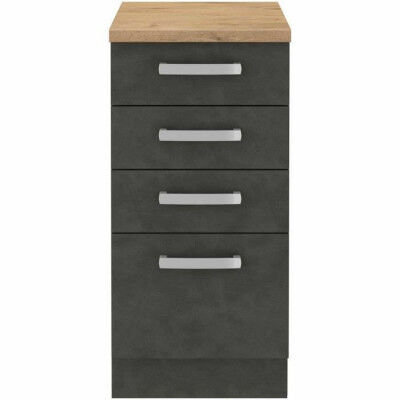 Mobile Aggiuntivo 60 x 40 x 80,4 cm Grigio