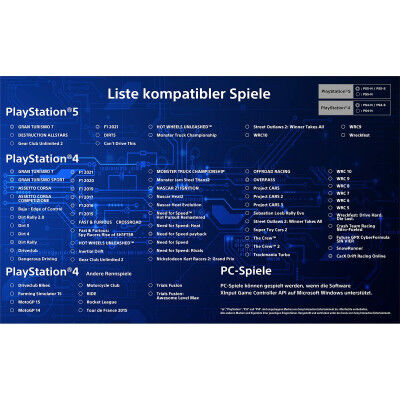 Telecomando HORI Racing Wheel APEX Nero