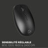Tastiera e Mouse Mobility Lab CP420W Mini Nero AZERTY