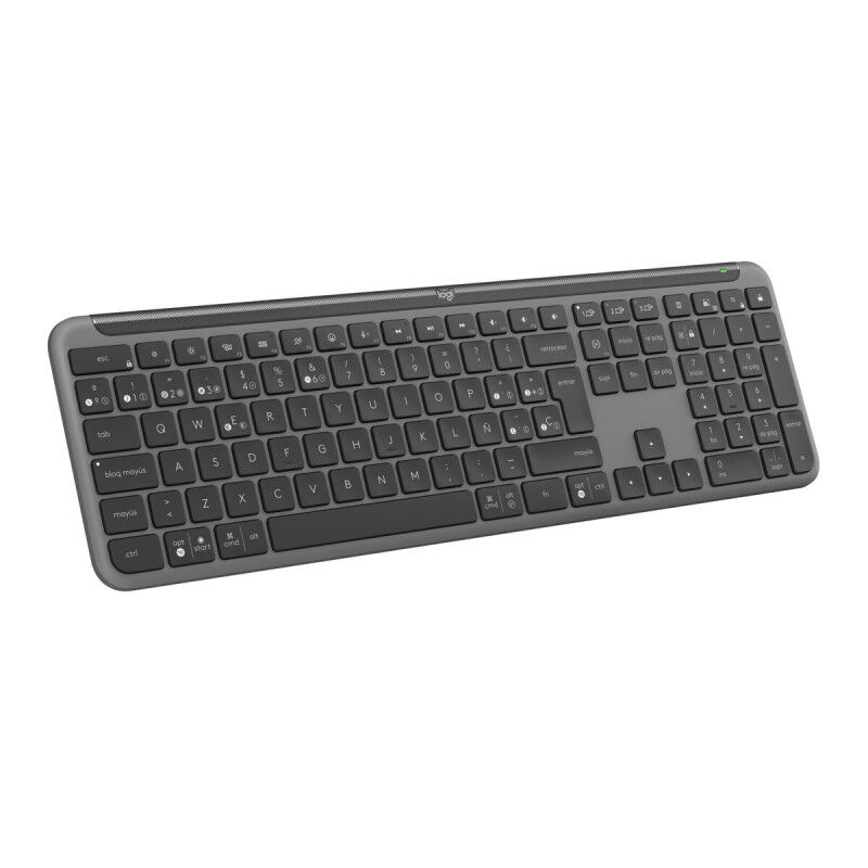 Tastiera Wireless Logitech 920-012455 Grafite QWERTY