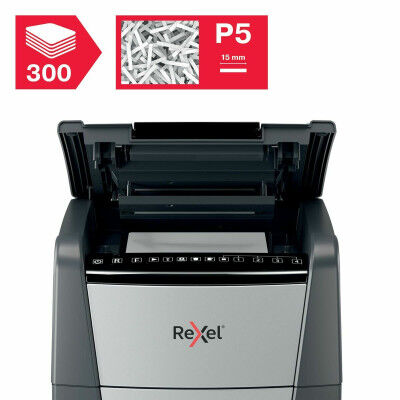 Micro-Cut Paper Shredder Rexel Optimum Auto+ 300M 60 L