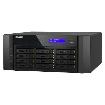 Memorizzazione in Rete NAS Qnap TS-H1277AFX-R7-32G Nero