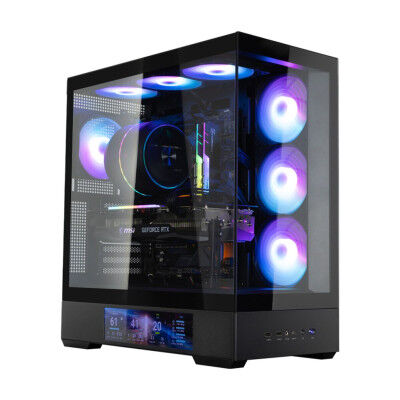 Case computer desktop ATX Zalman P40 DS Nero