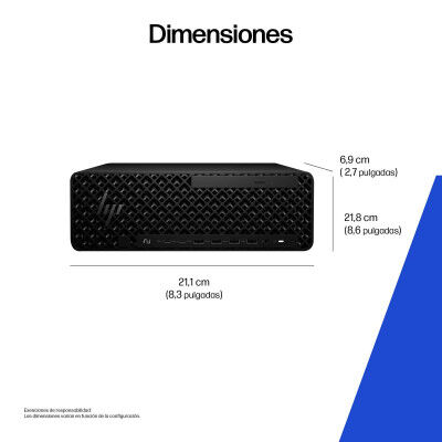 Desktop PC HP D4CT8ETABE 48 GB Ultra 7-265