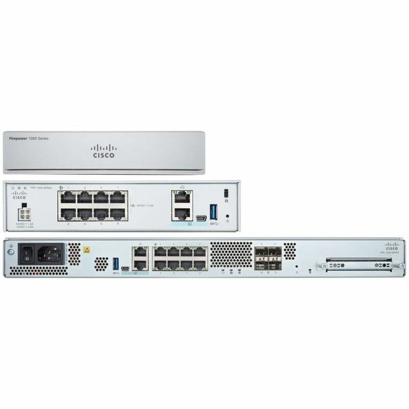 Firewall CISCO FPR1150-ASA-K9 RJ45 rj45 x 8 Bianco