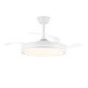 Ventilatore da Soffitto CristalRecord EVO RETRAC Trasparente 72 W