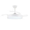 Ventilatore da Soffitto CristalRecord EVO RETRAC Trasparente 72 W