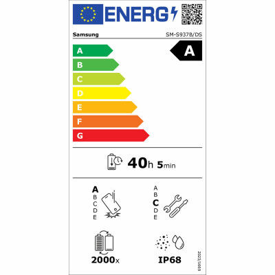 Smartphone Samsung SM-S937BLBGEUB 6,7" Qualcomm Snapdragon 8 Elite 12 GB RAM 512 GB 128 GB Azzurro