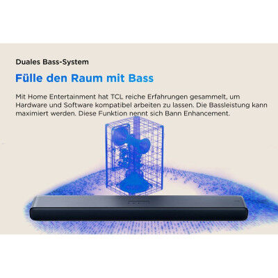 Soundbar TCL S45HE 100 W 50 W 40 W