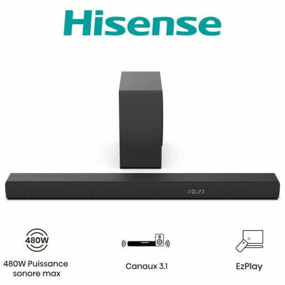 Soundbar Hisense HS3100 Black 480 W