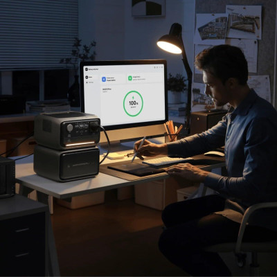 Stazione elettrica portatile Ecoflow River 3 Max Plus