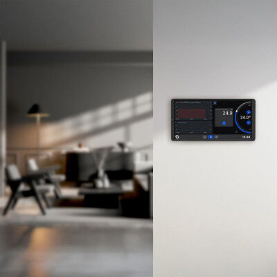 Pannello di controllo Shelly WALL DISPLAY X2(SL)+BLUHT(IVO)
