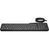 Tastiera e Mouse HP 405 Nero Qwerty US