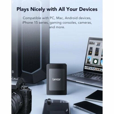Hard Disk Esterno Lexar LSL500M001T-RNBNG Nero 1 TB