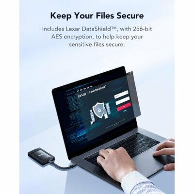 Hard Disk Esterno Lexar LSL500M001T-RNBNG Nero 1 TB