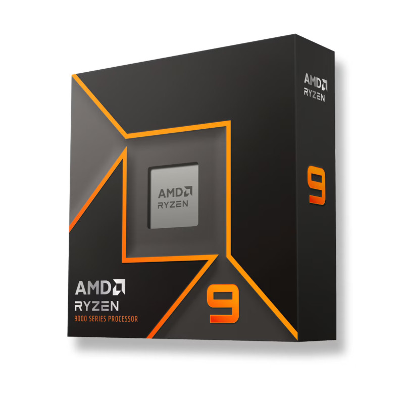 CPU AMD RYZEN9 9900X AM5 4,4GHZ 12CORE BOX 76MB 120W NO FAN