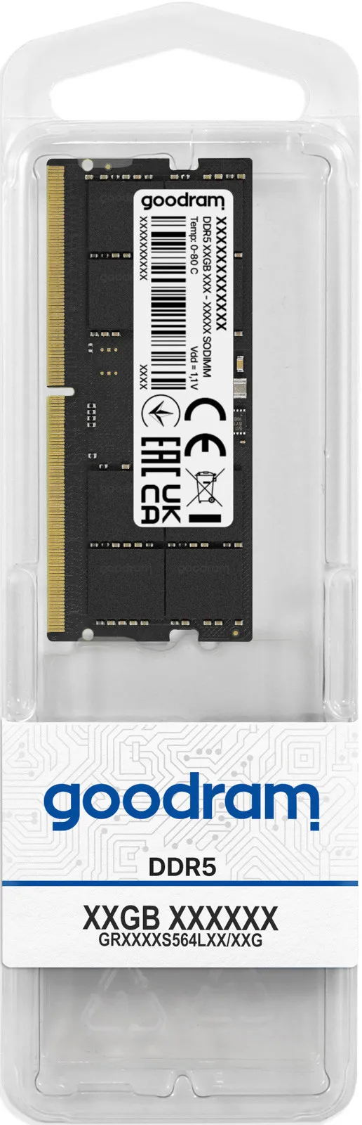 DDR5 16GB 5600 MHZ SO-DIMM GOODRAM CL46 - immagine prodotto