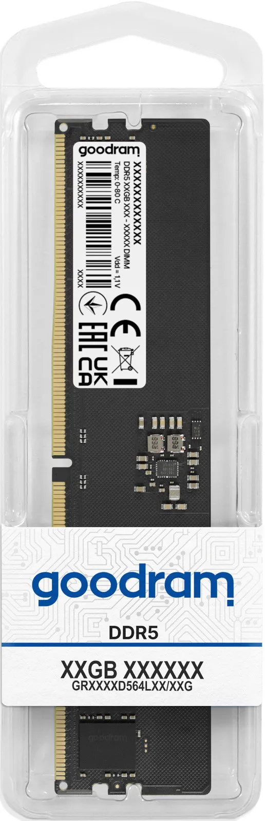 DDR5 8GB 5600 MHZ DIMM GOODRAM CL46 - immagine prodotto
