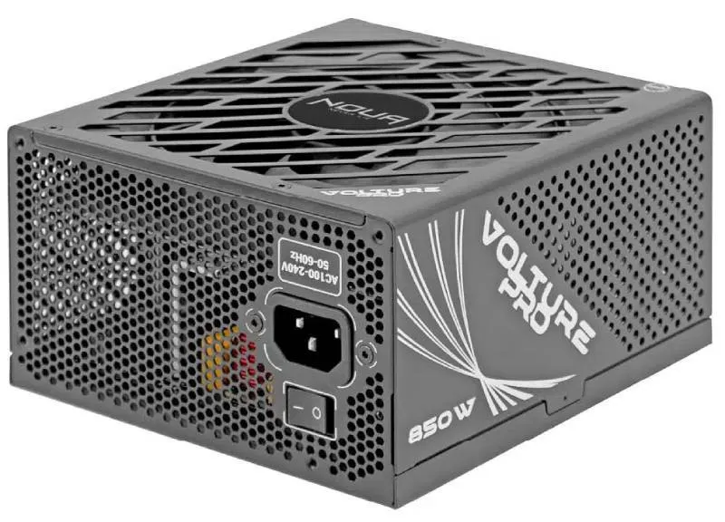 ALIMENTATORE 850W VOLTURE 80+GOLD MODULARE FAN 120MM ON/OFF PFC ATT - immagine prodotto