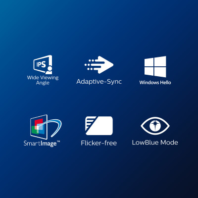 Philips Monitor S LINE 27IPS VGA DVI DP HDMI USB Pivot, Webcam mod. 272S1MH/00