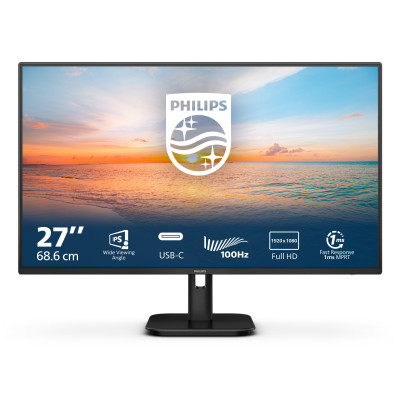 Philips Monitor Serie 1000 27IPS HDMI USBC 100Hz mod. 27E1N1300A/00